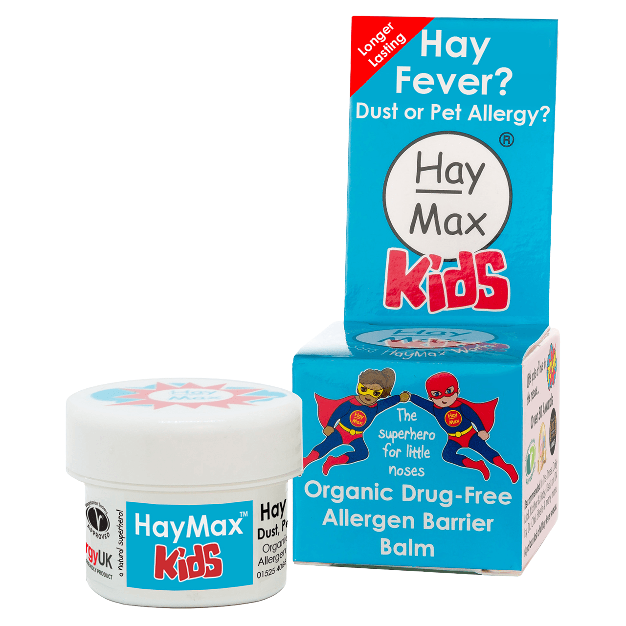 HayMax Kids Organic Drug-Free Allergen Balm 5ml Image 1