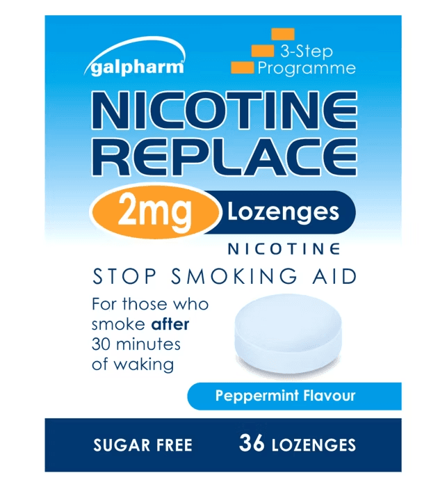 Galpharm Nicotine Replace 2mg 36 Lozenges Image 1