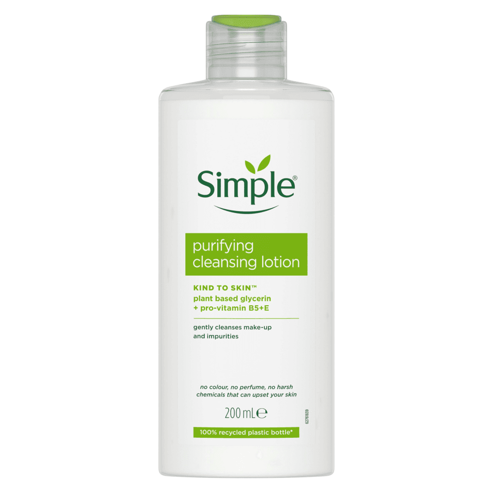 Simple Kind To Skin Purifying Cleansing Lotion 200ml Image 1