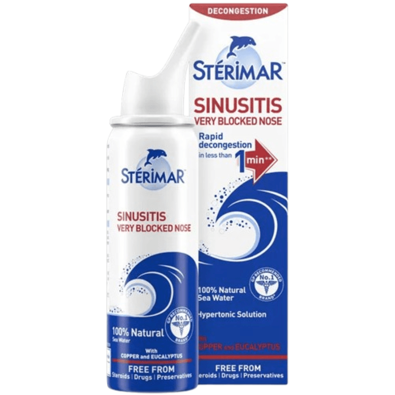 Sterimar Sinusitis Very Blocked Nose Nasal Spray 50ml Image 1