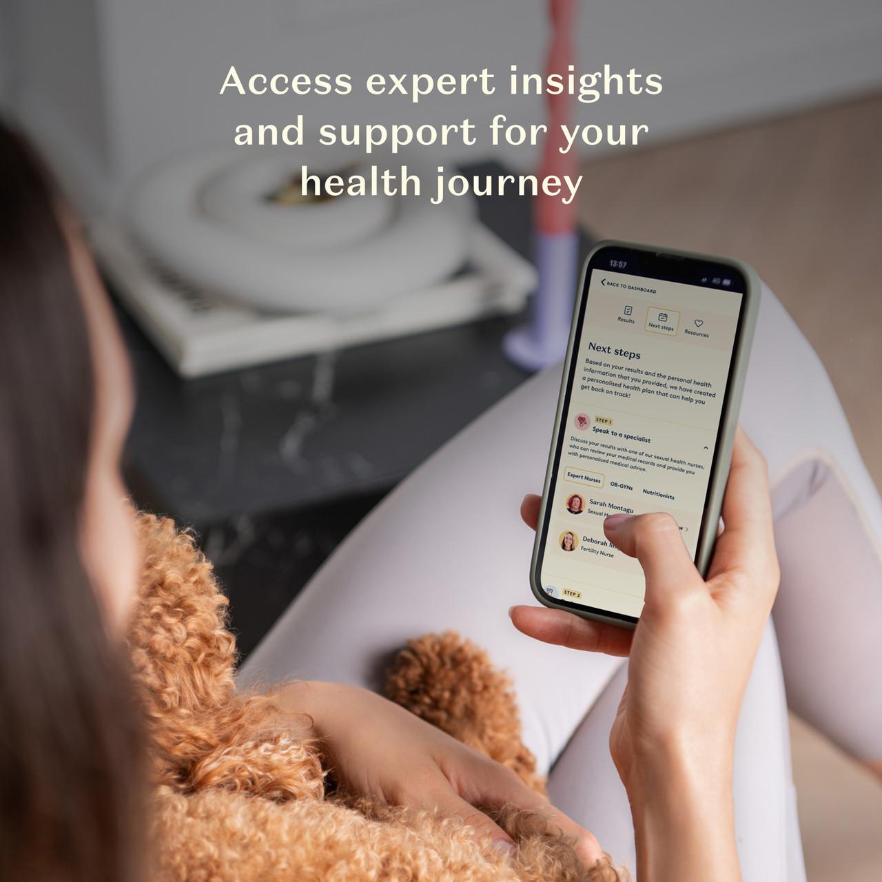 Daye At-Home Vaginal Microbiome Test Kit Comfortable Flora Screening with Diagnostic Tampon Image https://cdn11.bigcommerce.com/s-g585yu857h/images/stencil/1280w/products/15538/28411/Daye_At-Home_Vaginal_Microbiome_Test_Kit-5__68499.1773664002.jpg1