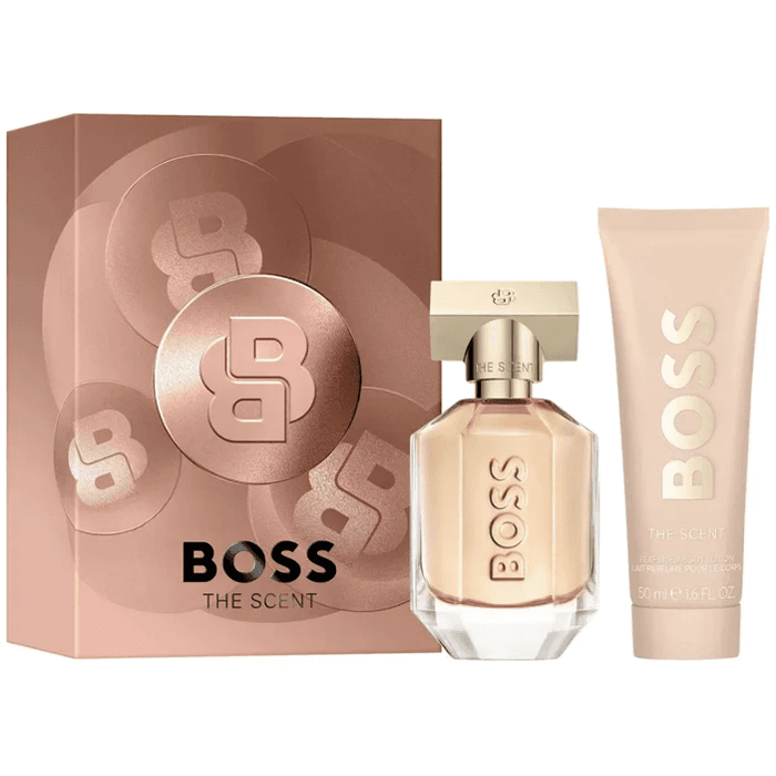 Hugo Boss The Scent Gift Set EDP Spray 30ml + Body Lotion 50ml Image 1