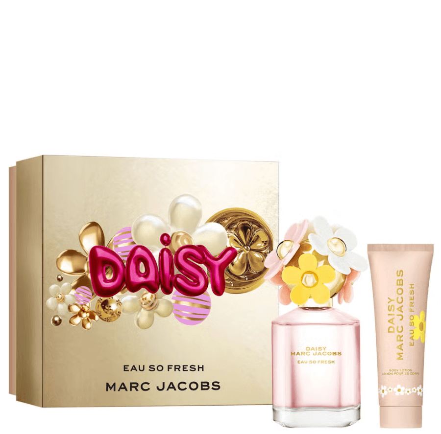 Marc Jacobs Daisy Eau So Fresh Gift Set EDT Spray 75ml + Body Lotion 75ml Image https://cdn11.bigcommerce.com/s-g585yu857h/images/stencil/1280w/products/15554/28288/Screenshot_2026-03-16_103011__48949.1785920616.png1