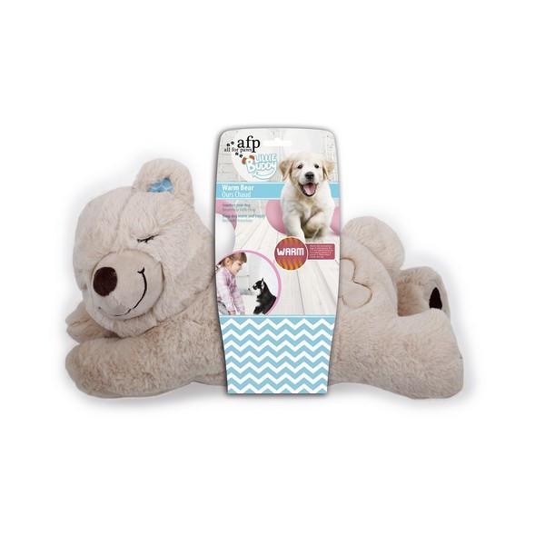 All For Paws Little Buddy Warm Bear Dog Toy Image 1
