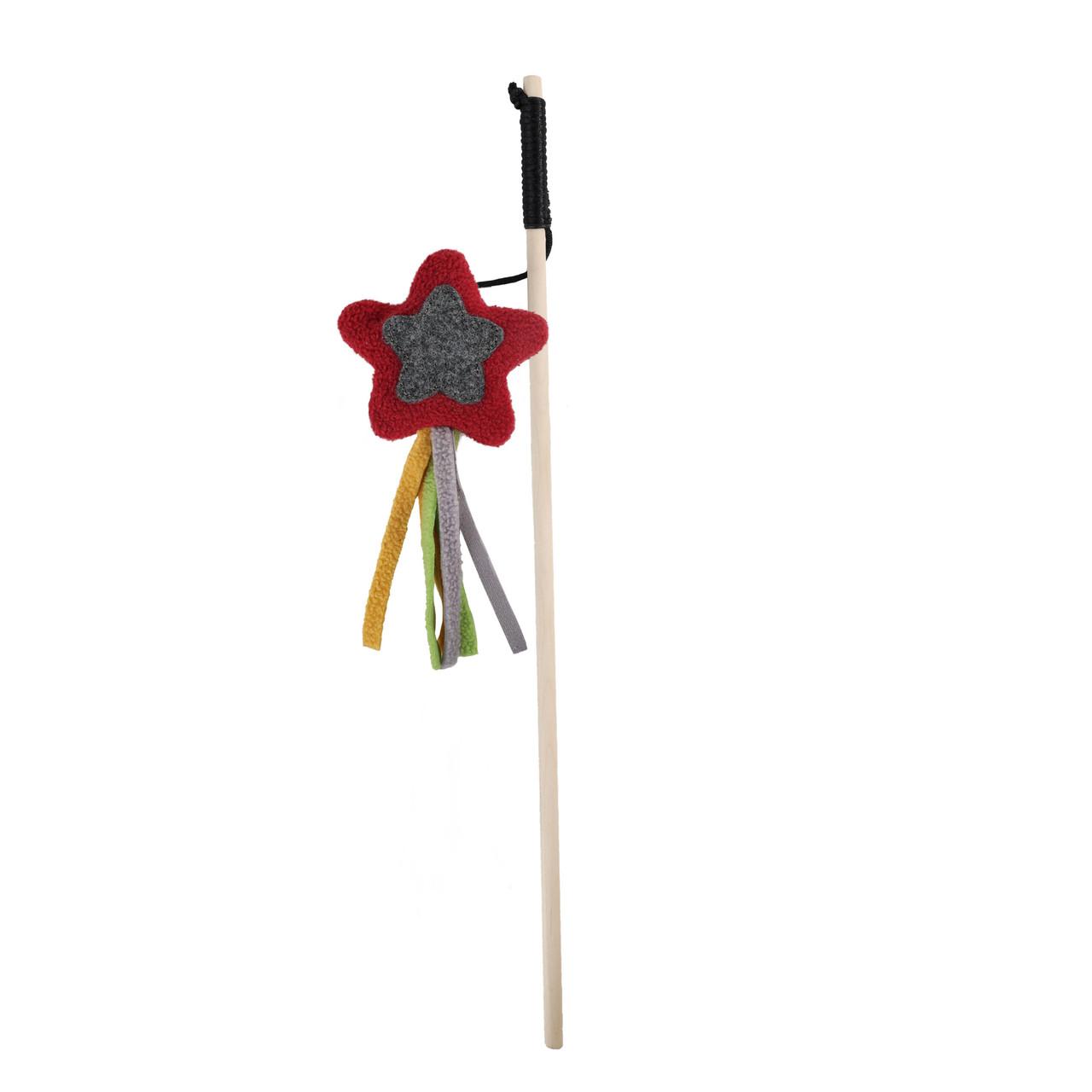 All For Paws Minus One Weather Friend Star Wand Cat Toy Image 1