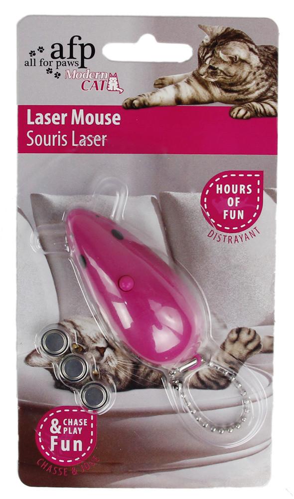 All For Paws Modern Cat Laser Mouse Cat Toy Image 1