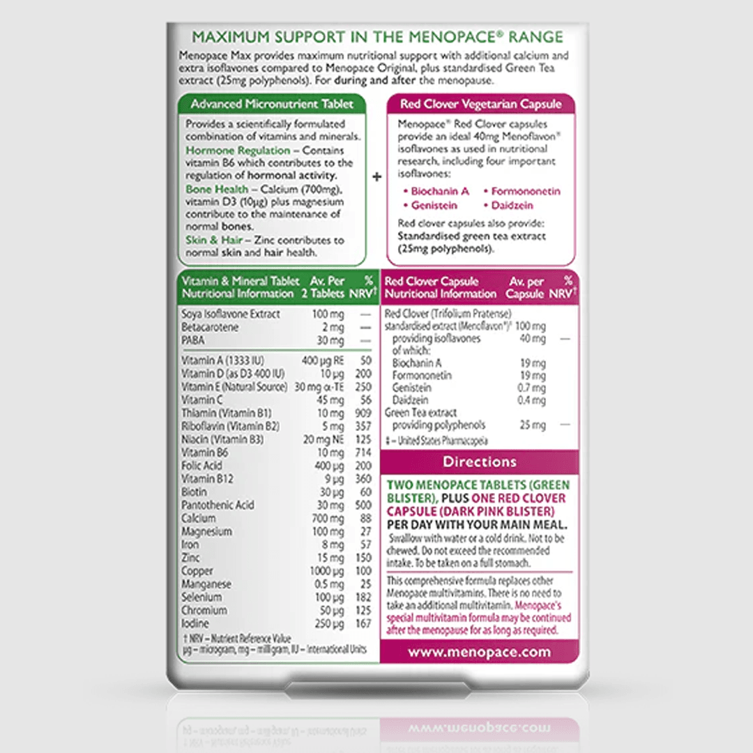 Vitabiotics Menopace Max 84 Tablets / Capsules Image https://cdn11.bigcommerce.com/s-g585yu857h/images/stencil/1280w/products/1565/13605/152854_B__58872.1780491018.png1