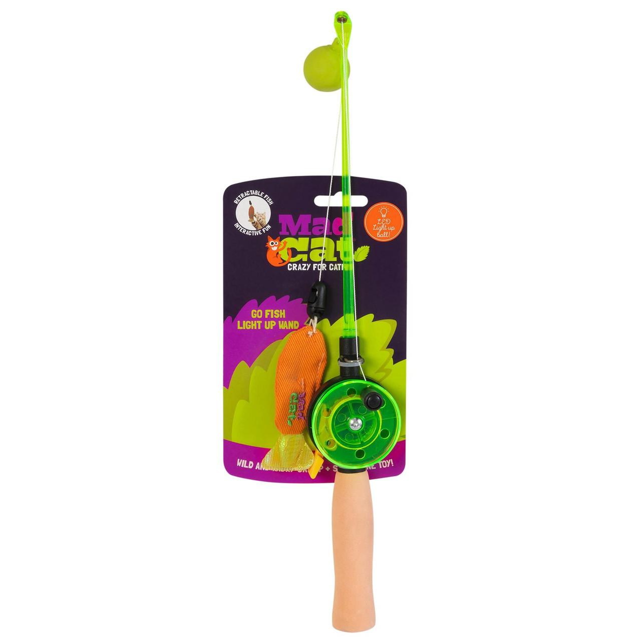Mad Cat Go Fish Lightup Teaser Cat Toy Image 1