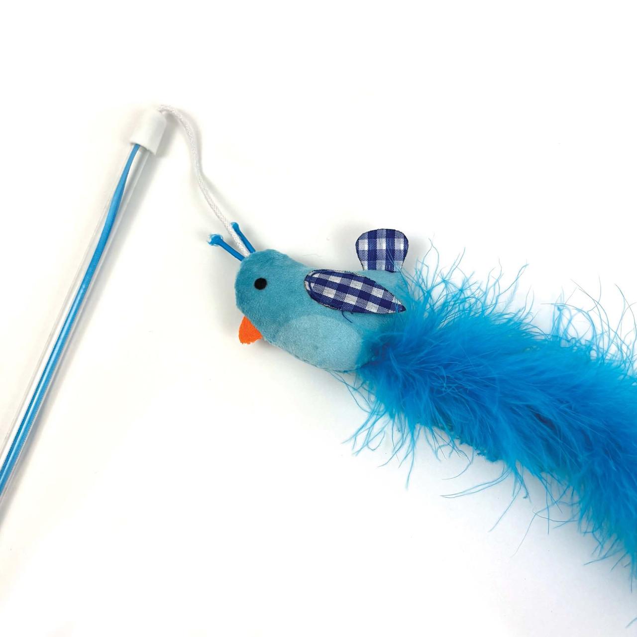 Happy Pet Tabby Patch Extra Long Bluebird Cat Teaser Toy Image https://cdn11.bigcommerce.com/s-g585yu857h/images/stencil/1280w/products/15663/28812/Happy-Pet-Tabby-Patch-Extra-Long-Bluebird-Cat-Teaser-Toy__77157.1785920496.jpg1