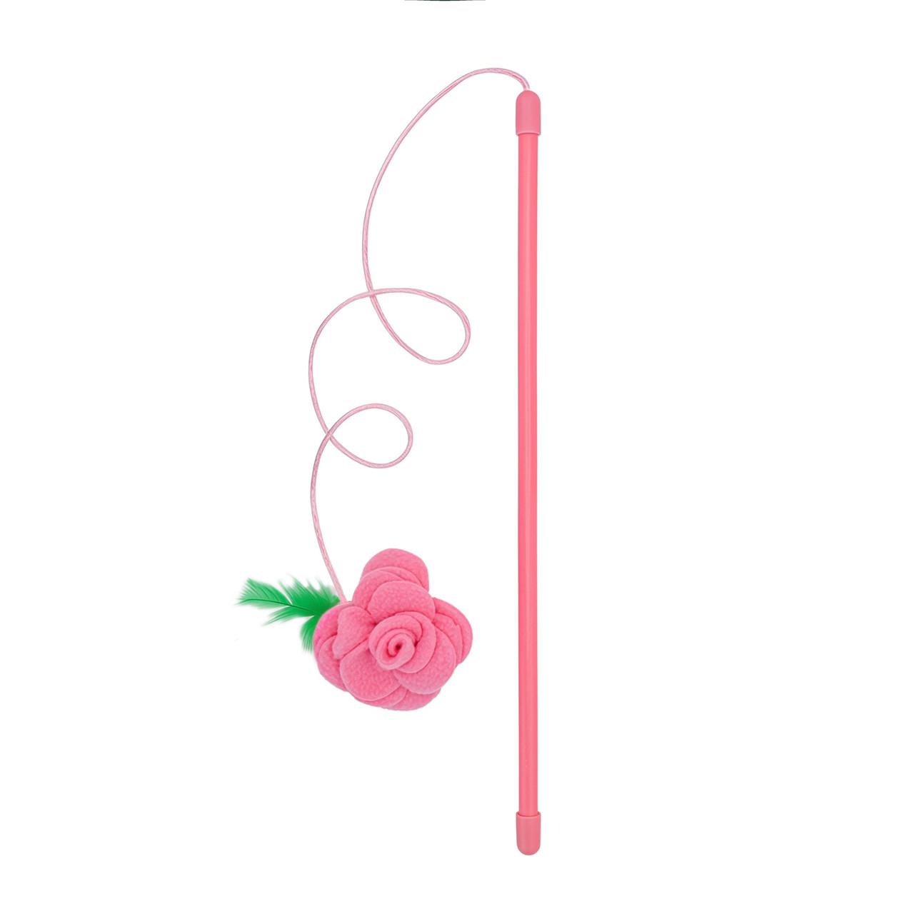 Cath Kidston Dolly Rose Single Rose Cat Teaser Toy Image 1