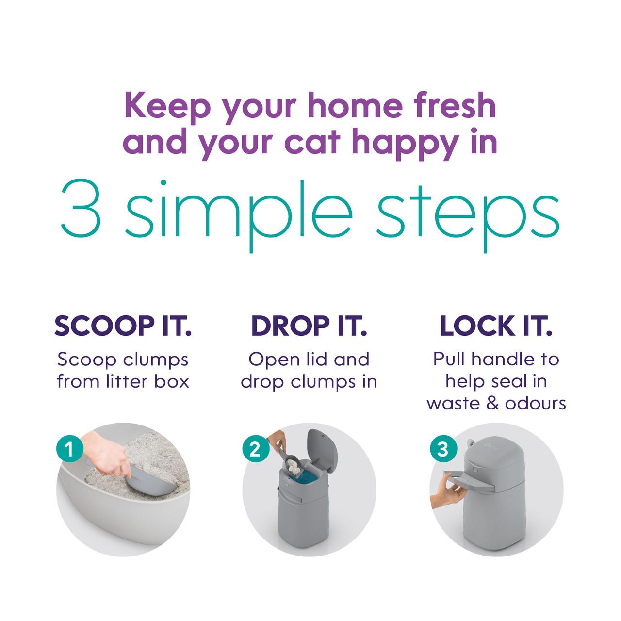 LitterLocker by Litter Genie Easy Roll Bin for Cats Image https://cdn11.bigcommerce.com/s-g585yu857h/images/stencil/1280w/products/15711/29037/LitterLocker-by-Litter-Genie-Easy-Roll---Bin__76938.1775136534.jpg1