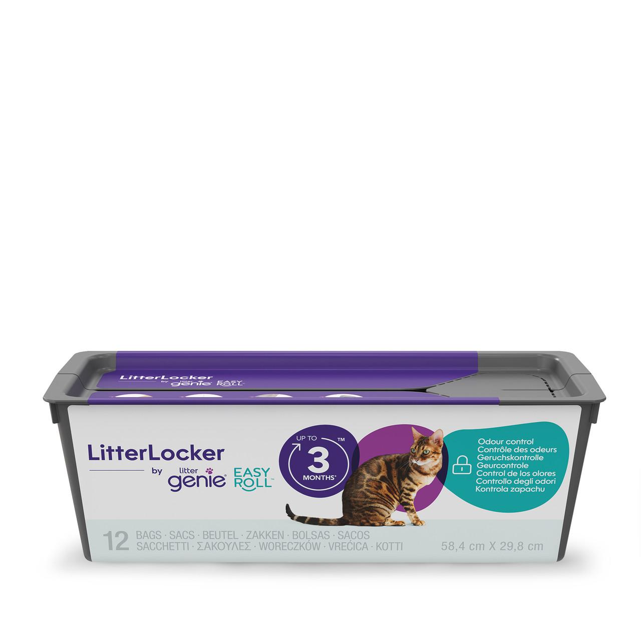 LitterLocker by Litter Genie Easy Roll - Refill Cassette for Cats Image 1
