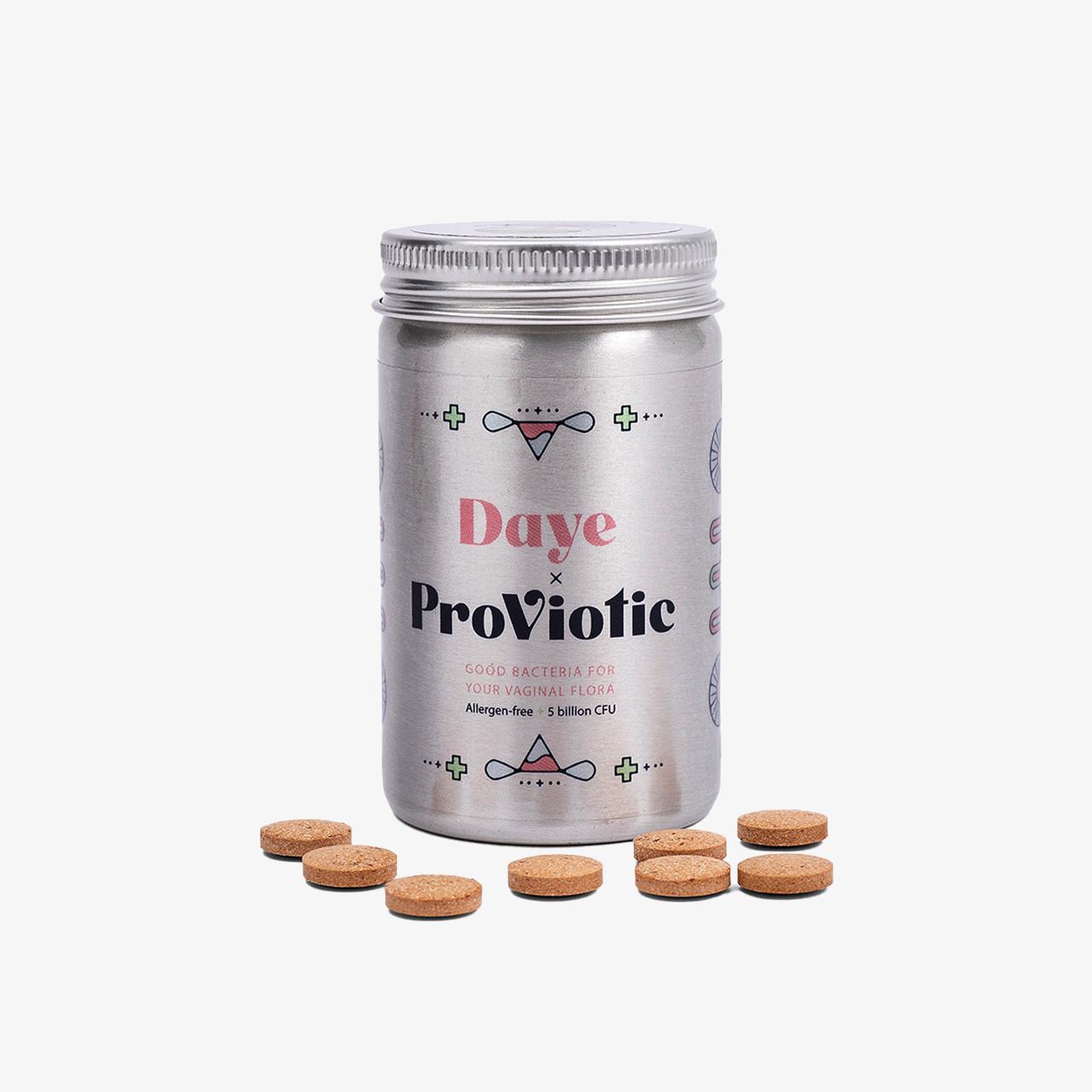 Daye ProViotics Lactobacillus Plantarum GLP3 for Women's Vaginal & Gut Microbiome 30 Tablets Image 1