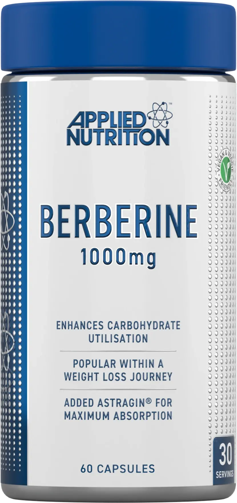 Applied Nutrition Berberine 1000mg 60 Capsules Image 1