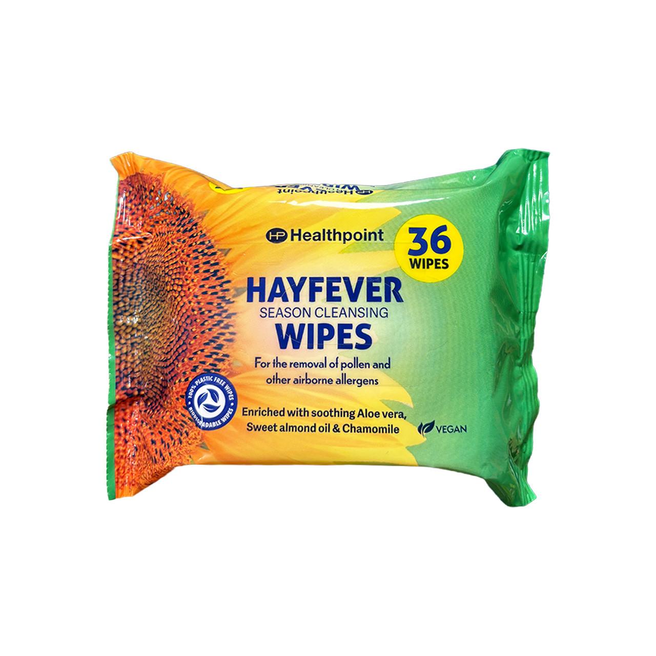 Healthpoint Hayfever Relief Wipes 36s Image 1