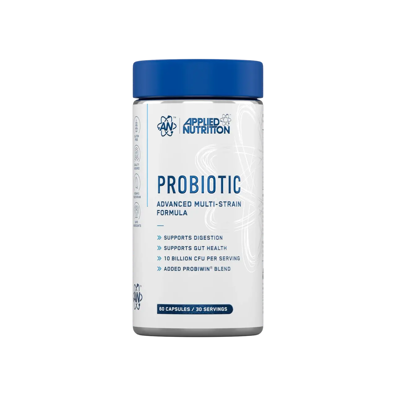Applied Nutrition Probiotic Advanced Multi Strain Formula 60 Capsules Image 1
