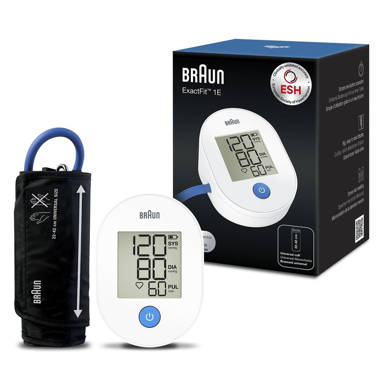 Braun ExactFit 1E Blood Pressure Monitor Image 1