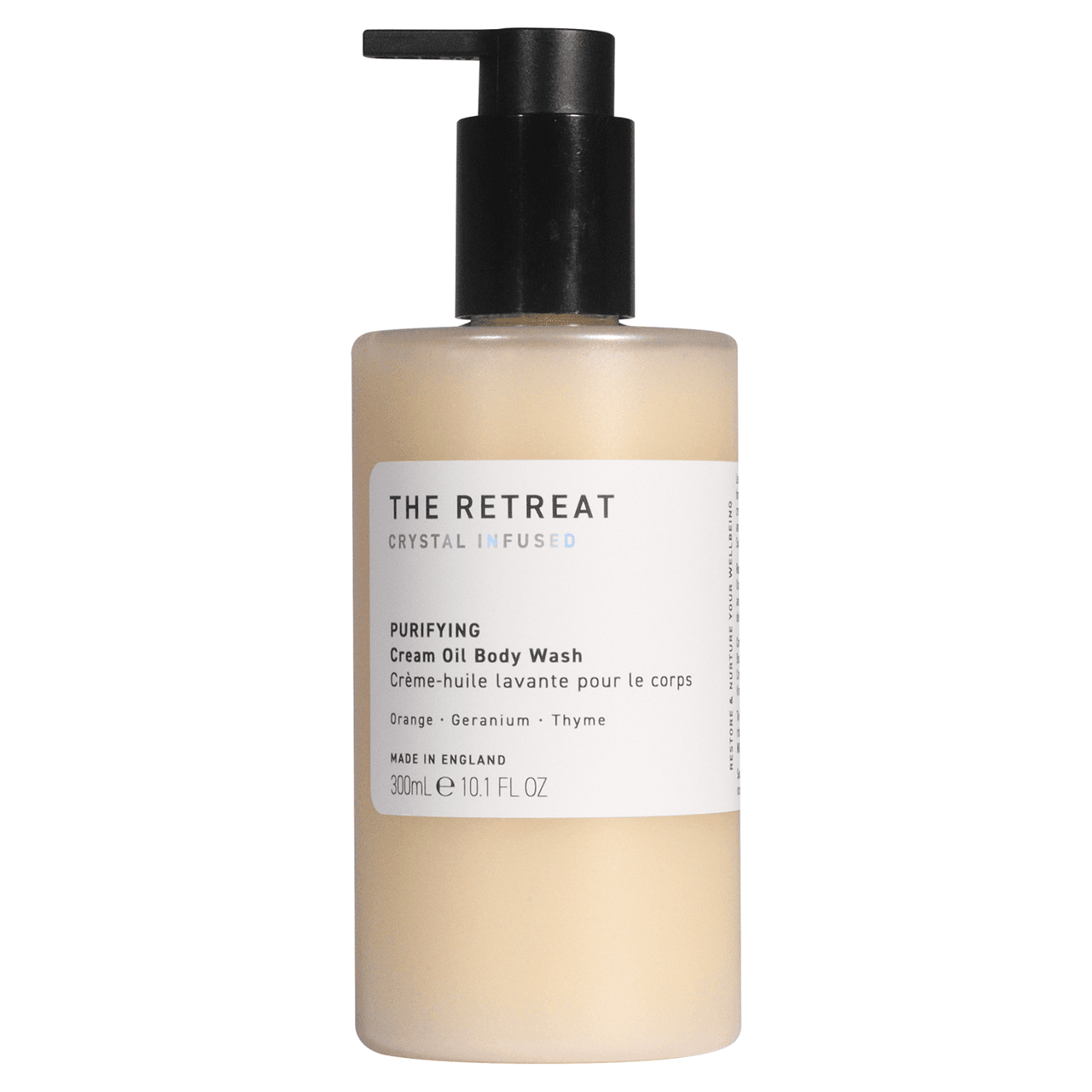 The Retreat Purifying Cream Oil Body Wash 300ml Image 1