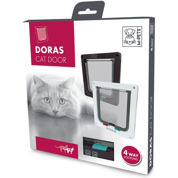 M-PETS Doras Cat Door - 4 Way Locking Image 1