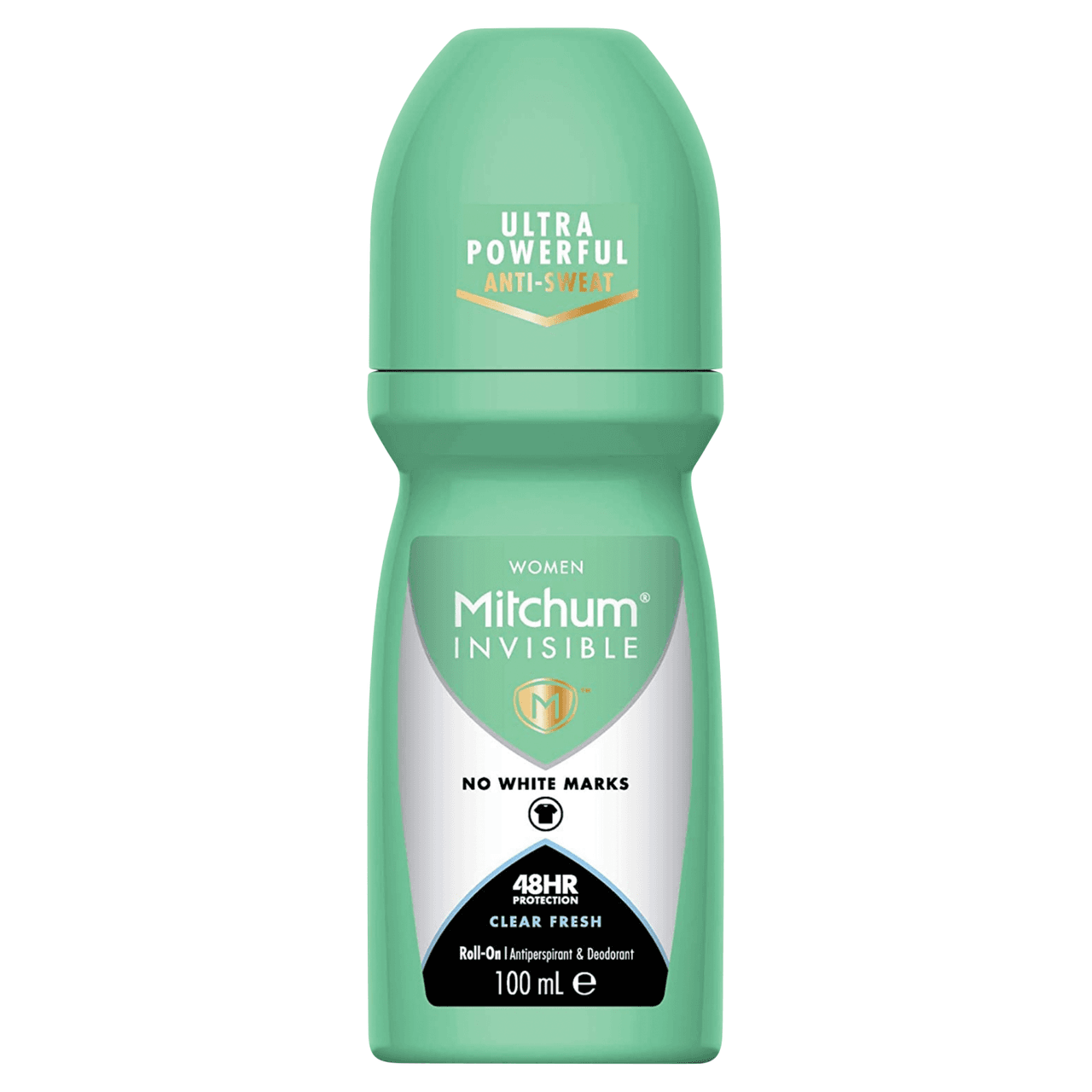 Mitchum Invisible Roll On Clear Fresh 100ml Image 1
