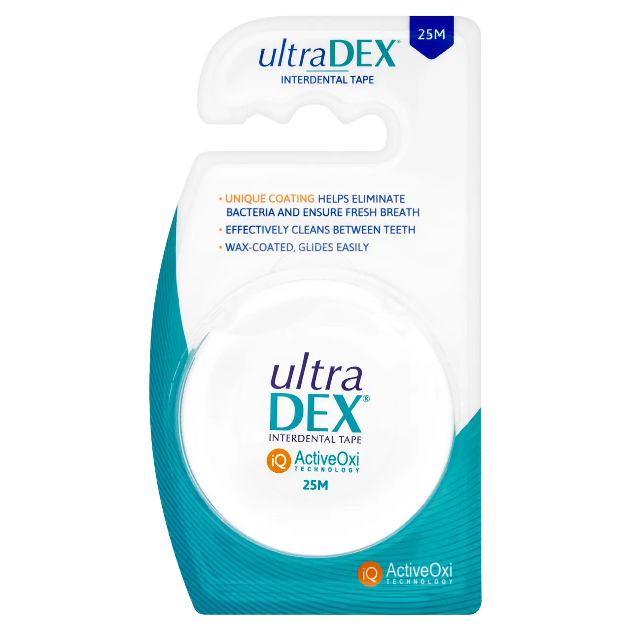 UltraDEX Anti-Bac Coated Interdental Tape 25m Image 1