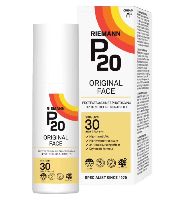 Riemann P20 Original Face SPF30 Sun Cream Image 1