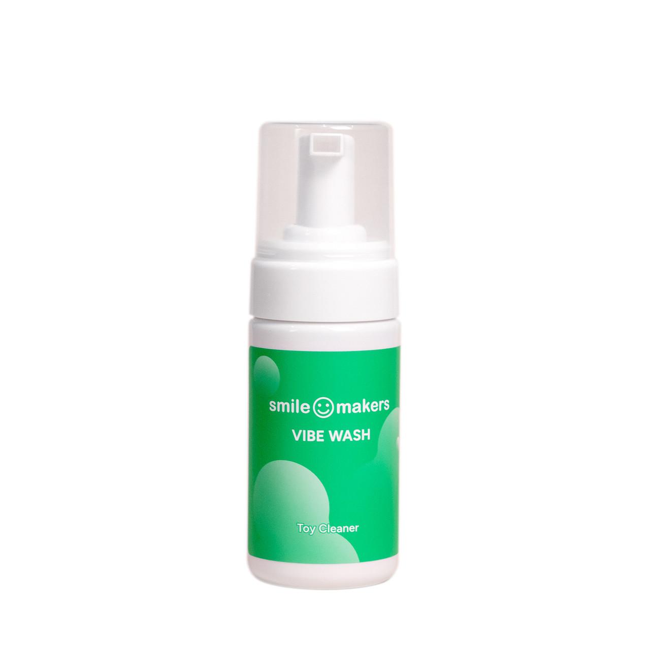 Smile Makers Vibe Wash Foaming Antibacterial Sex Toy Cleaner 100ml Image 1