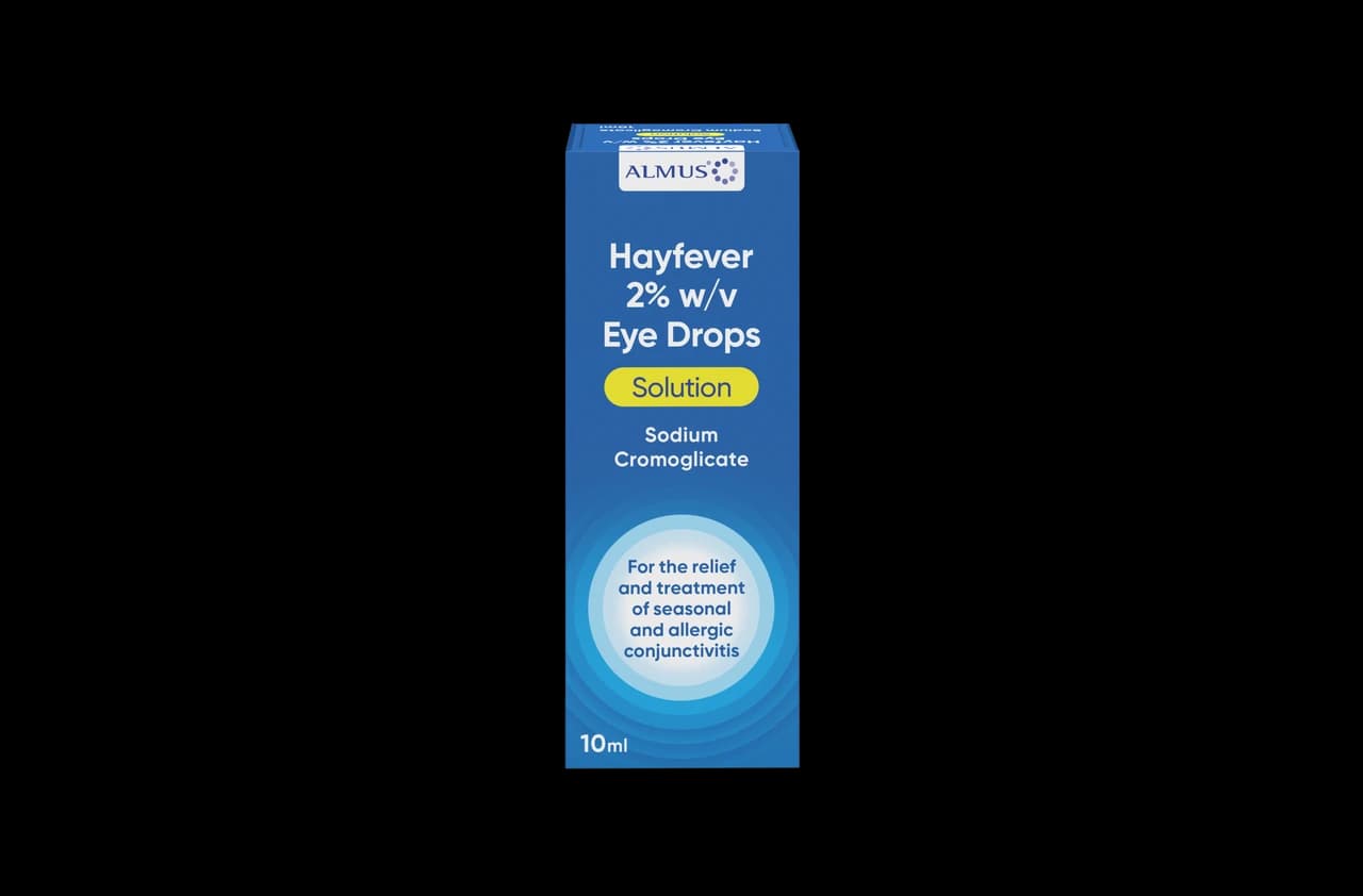 Almus Hayfever Eye Drops 10ml Image 1