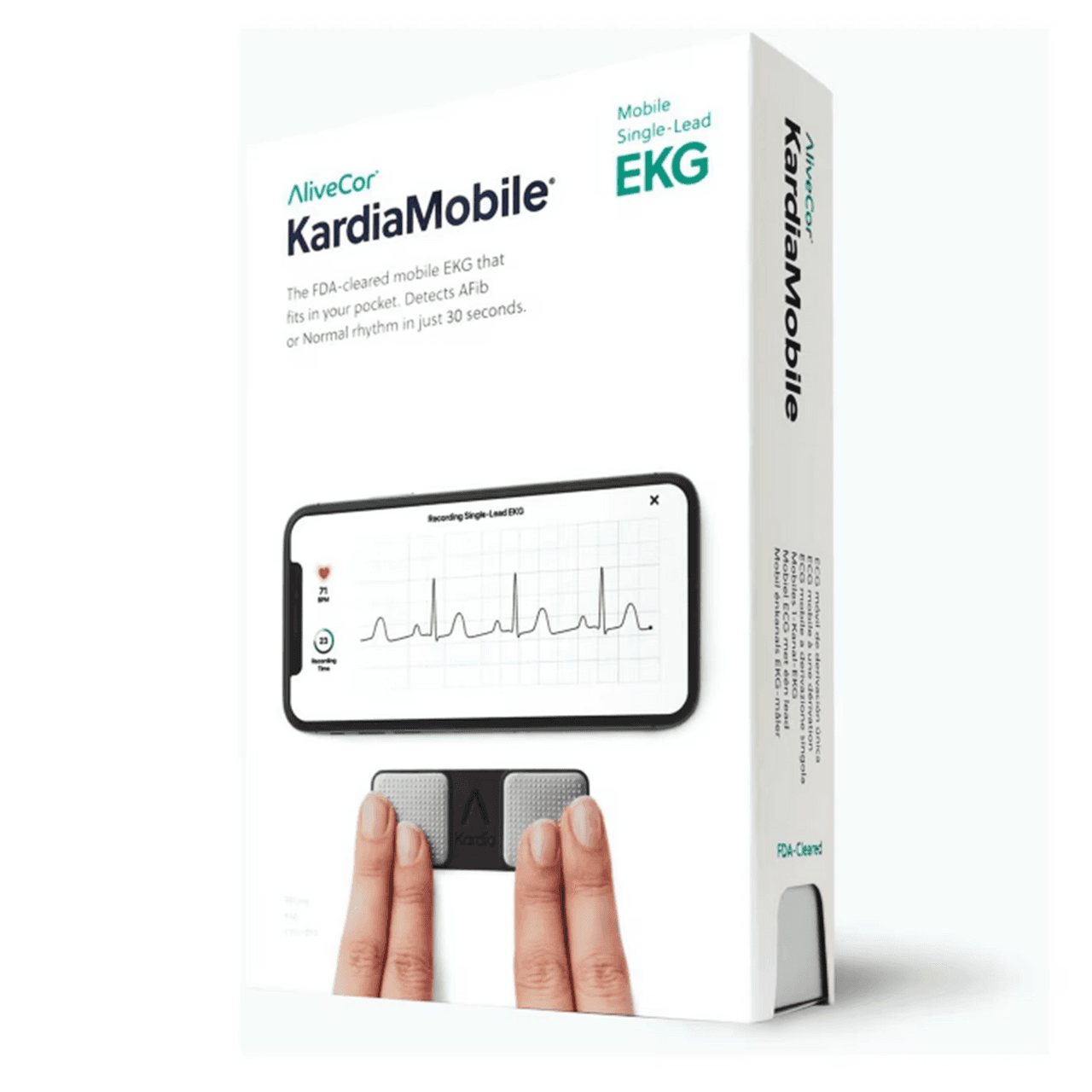Alivecor KardiaMobile Single Lead ECG Heart Monitor Image 1