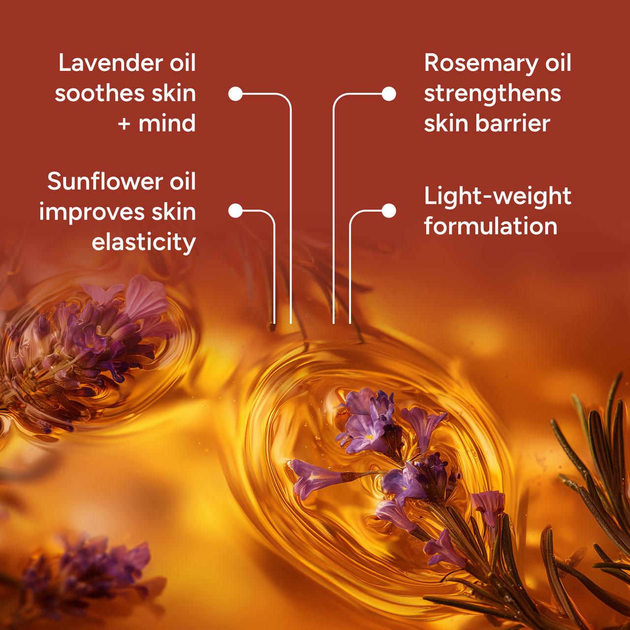 Smile Makers Regenrating Body Massage Oil Rosemary & Lavender 100ml Image https://cdn11.bigcommerce.com/s-g585yu857h/images/stencil/1280w/products/16162/30281/165927_C__11571.1778497776.jpg1