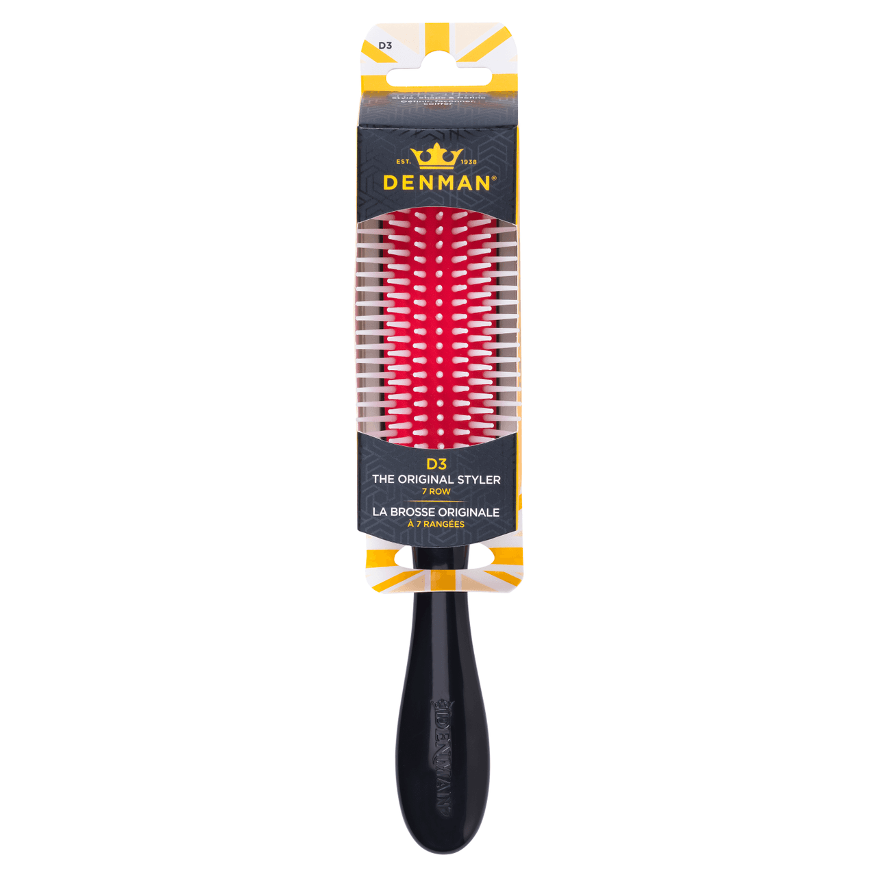 Denman D3 The Original Curl Definer & Styler Black Image 1