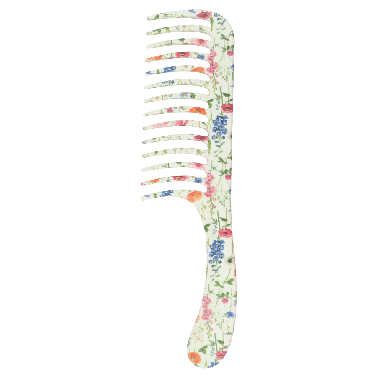 Denman D28 The Deluxe Wide Tooth Detangler Comb Floral Fantasies Image 1