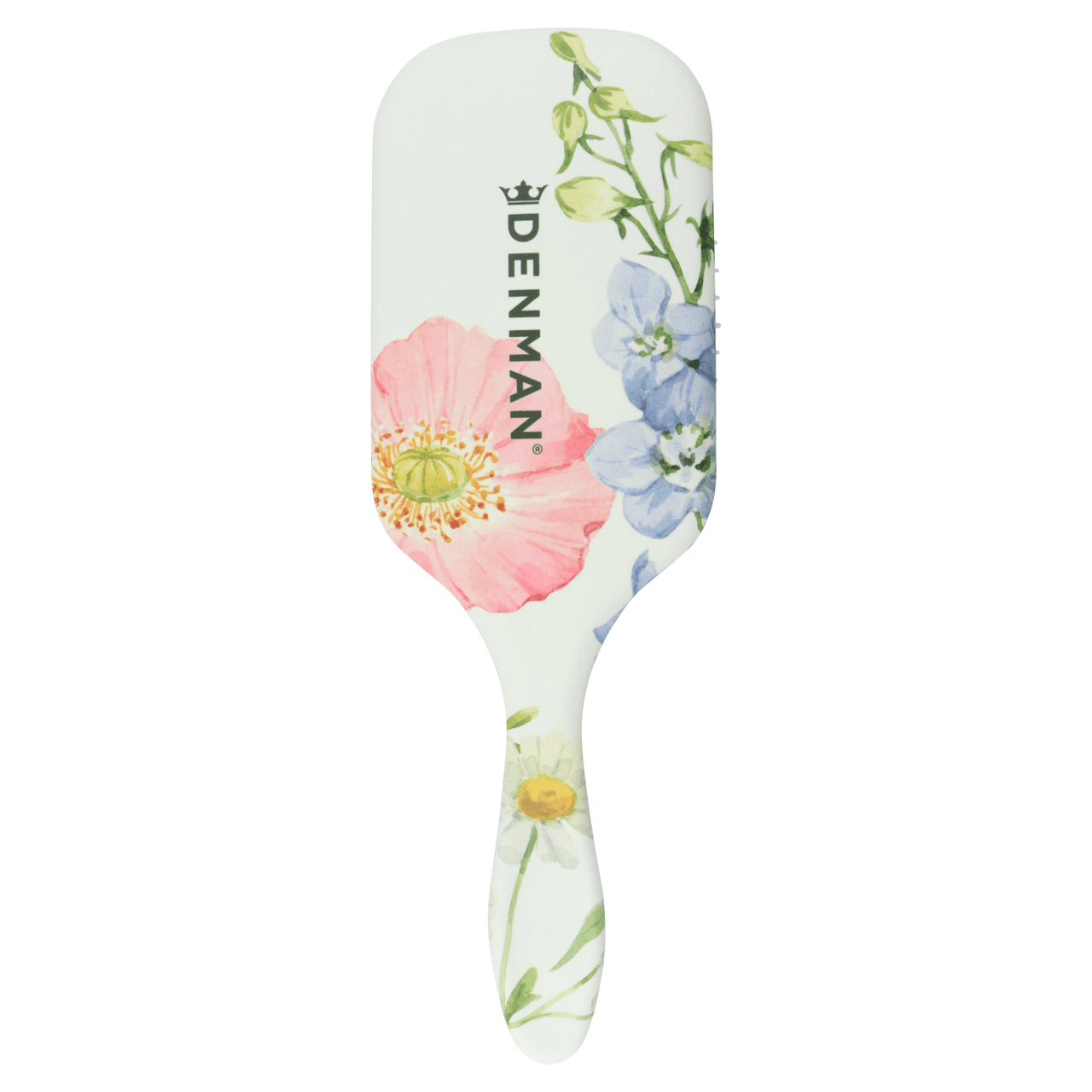 Denman D38 The Deluxe Detangling & Styling Paddle Floral Fantasies Image 1