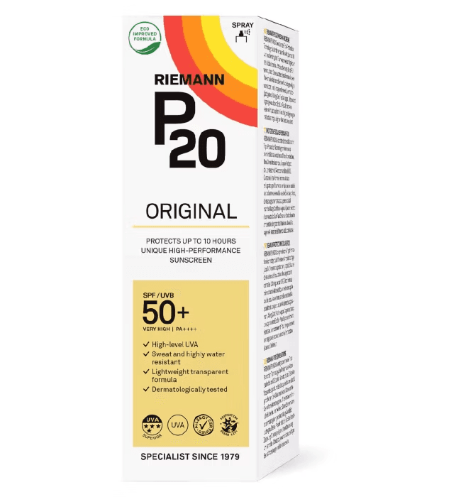 Riemann P20 Original SPF50 Spray 100ml Image 1