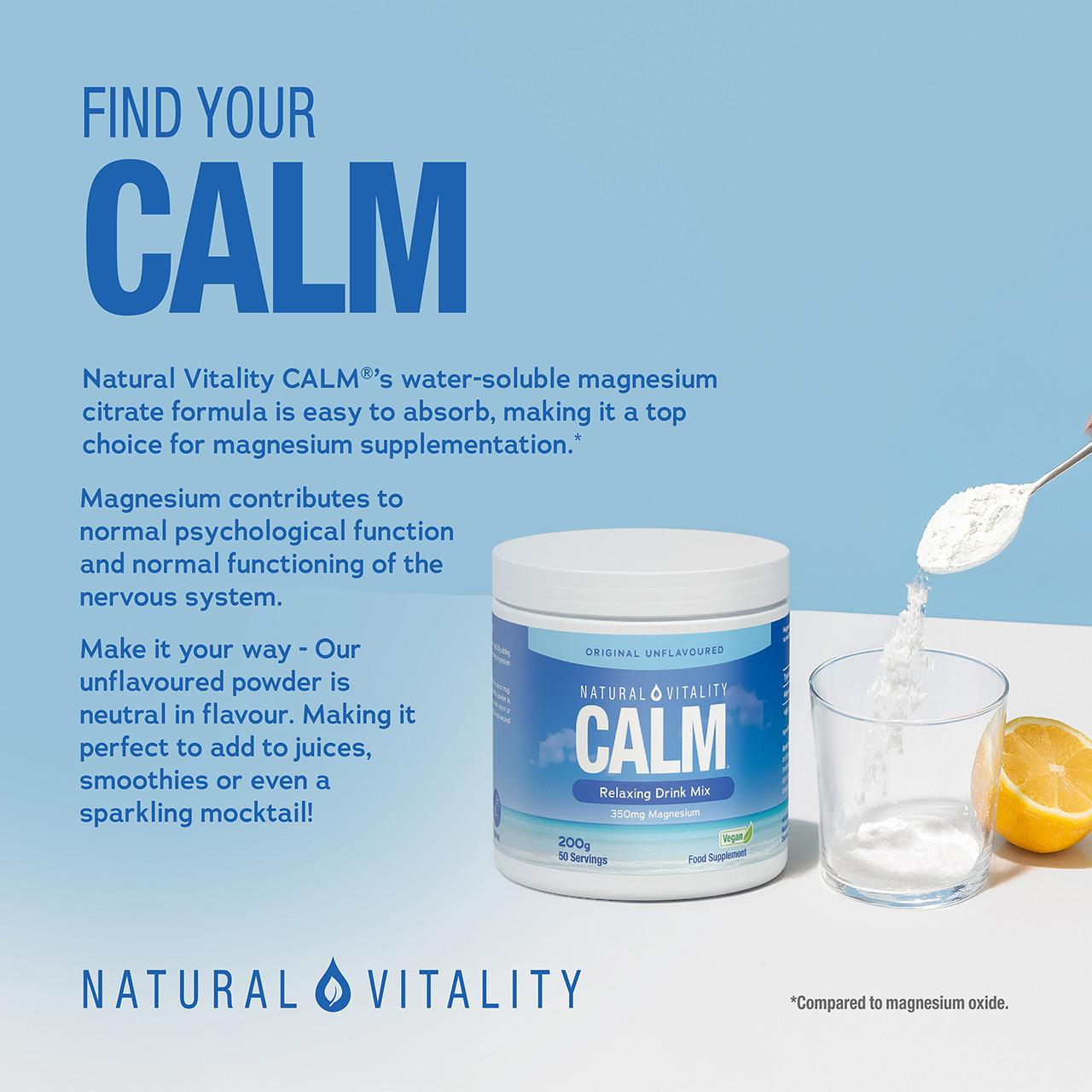 Natural Vitality Calm Relaxing Drink Mix Original Unflavoured 200g Image https://cdn11.bigcommerce.com/s-g585yu857h/images/stencil/1280w/products/16242/31077/165982-02__28324.1778766308.jpg1