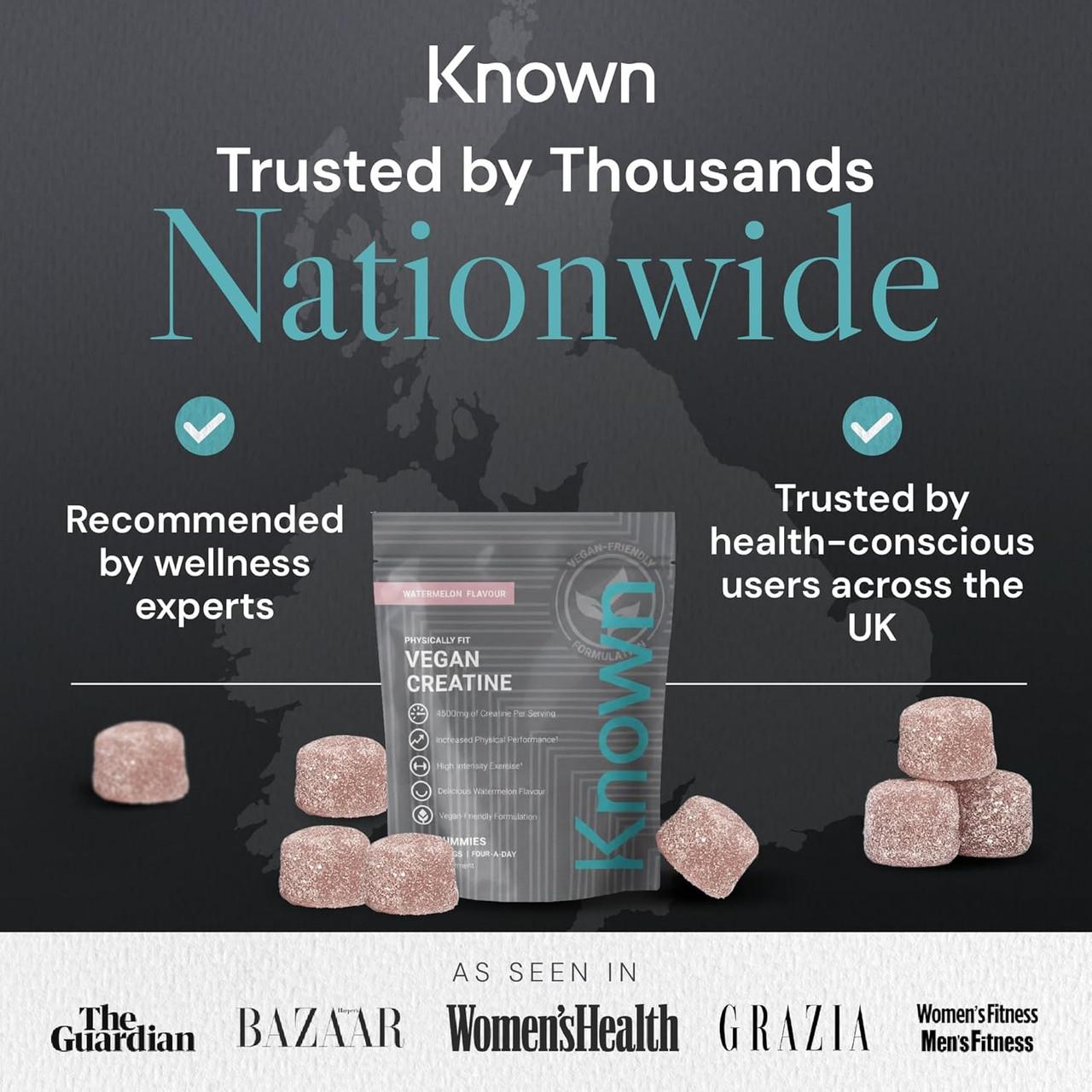 Known Nutrition Vegan Creatine Watermelon Pouch 120 Gummies Image https://cdn11.bigcommerce.com/s-g585yu857h/images/stencil/1280w/products/16243/31605/166108f__89170.1779800962.jpg1