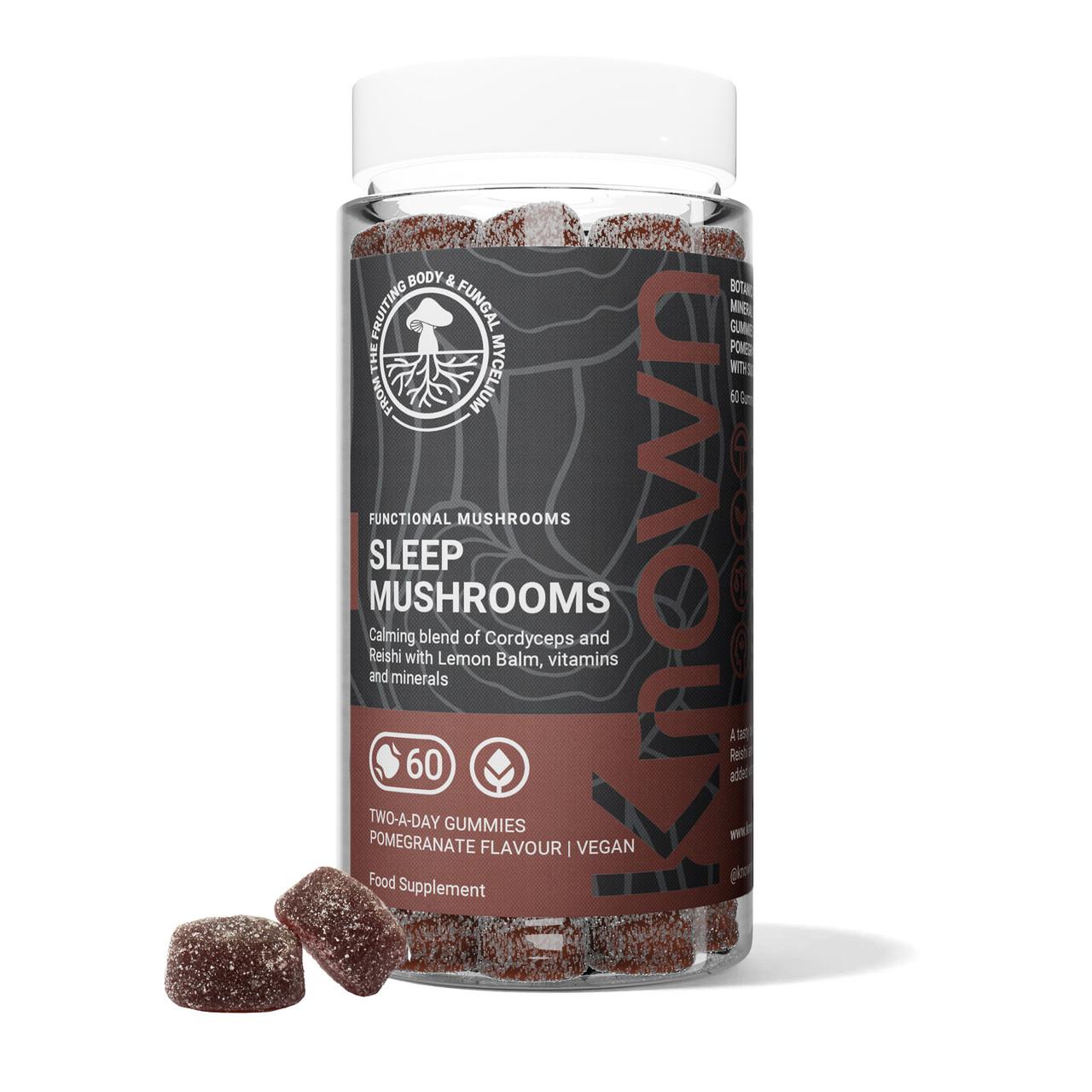 Known Nutrition Sleep Mushrooms 60 Gummies Image 1