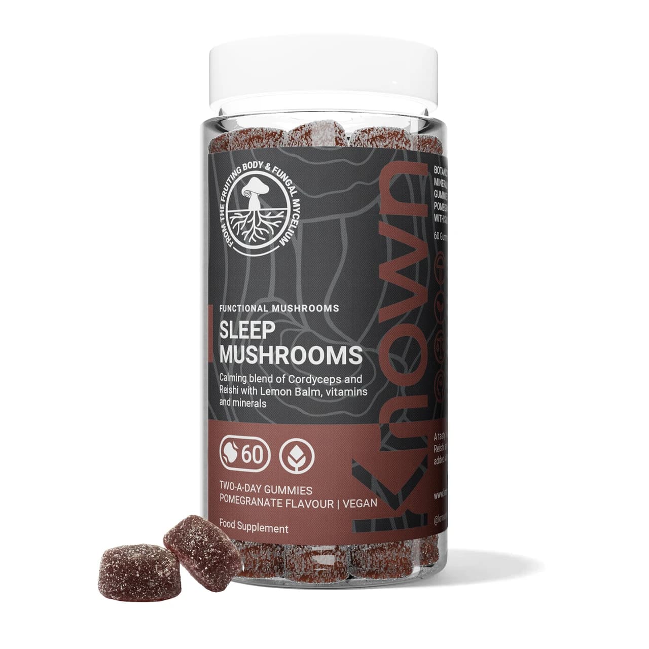 Known Nutrition Sleep Mushrooms 60 Gummies Image 1