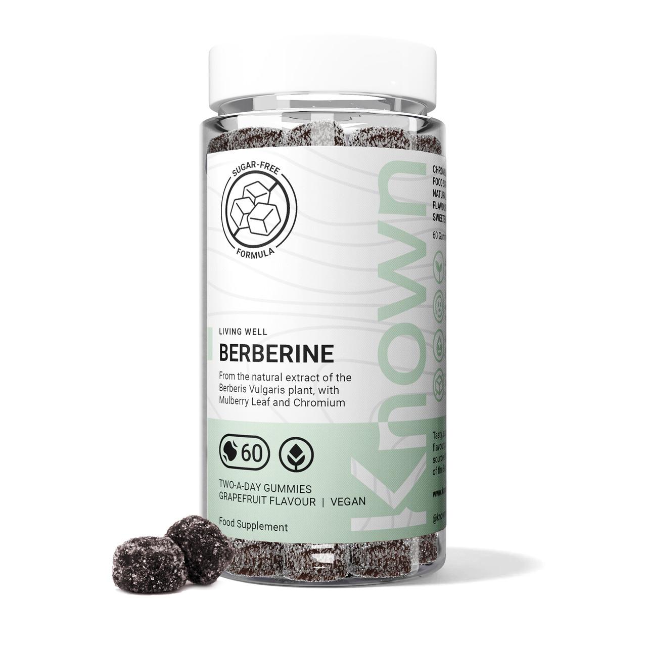 Known Nutrition Berberine 60 Gummies Image 1