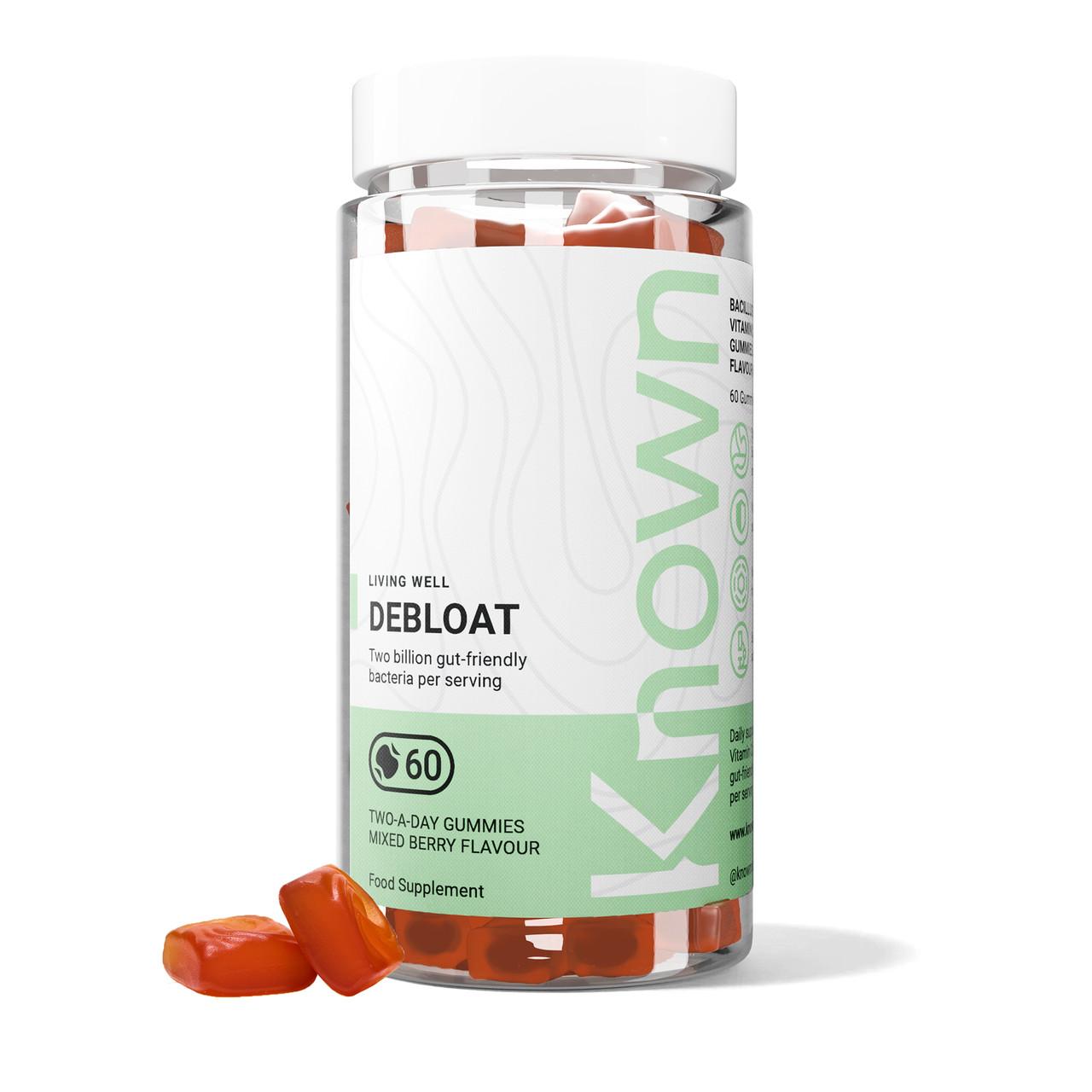 Known Nutrition Debloat 60 Gummies Image 1