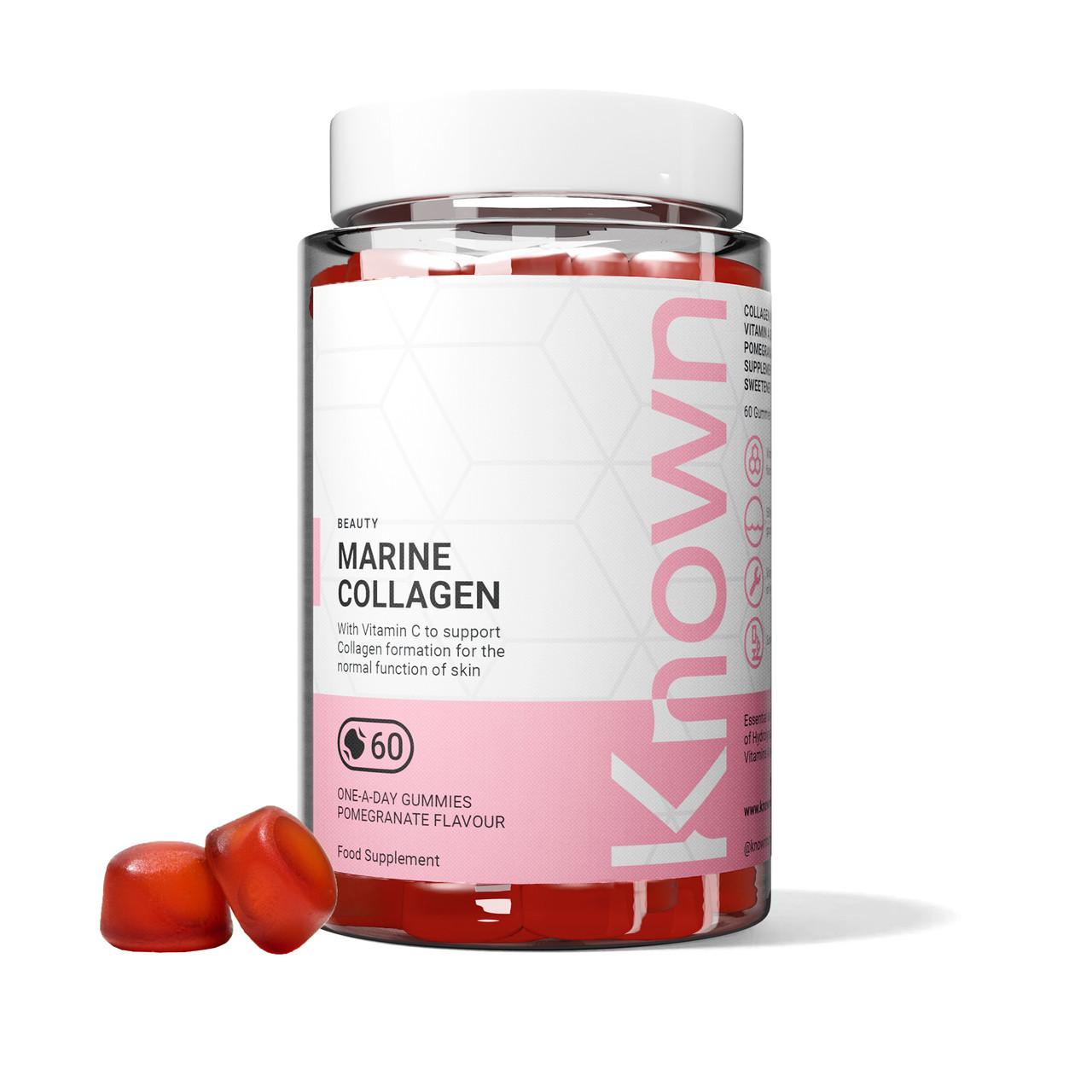Known Nutrition Marine Collagen 60 Gummies Image 1