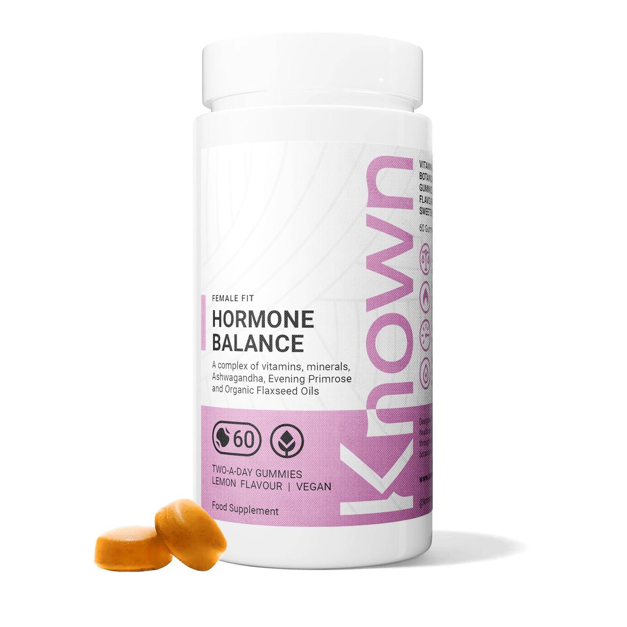 Known Nutrition Hormone Balance 60 Gummies Image 1