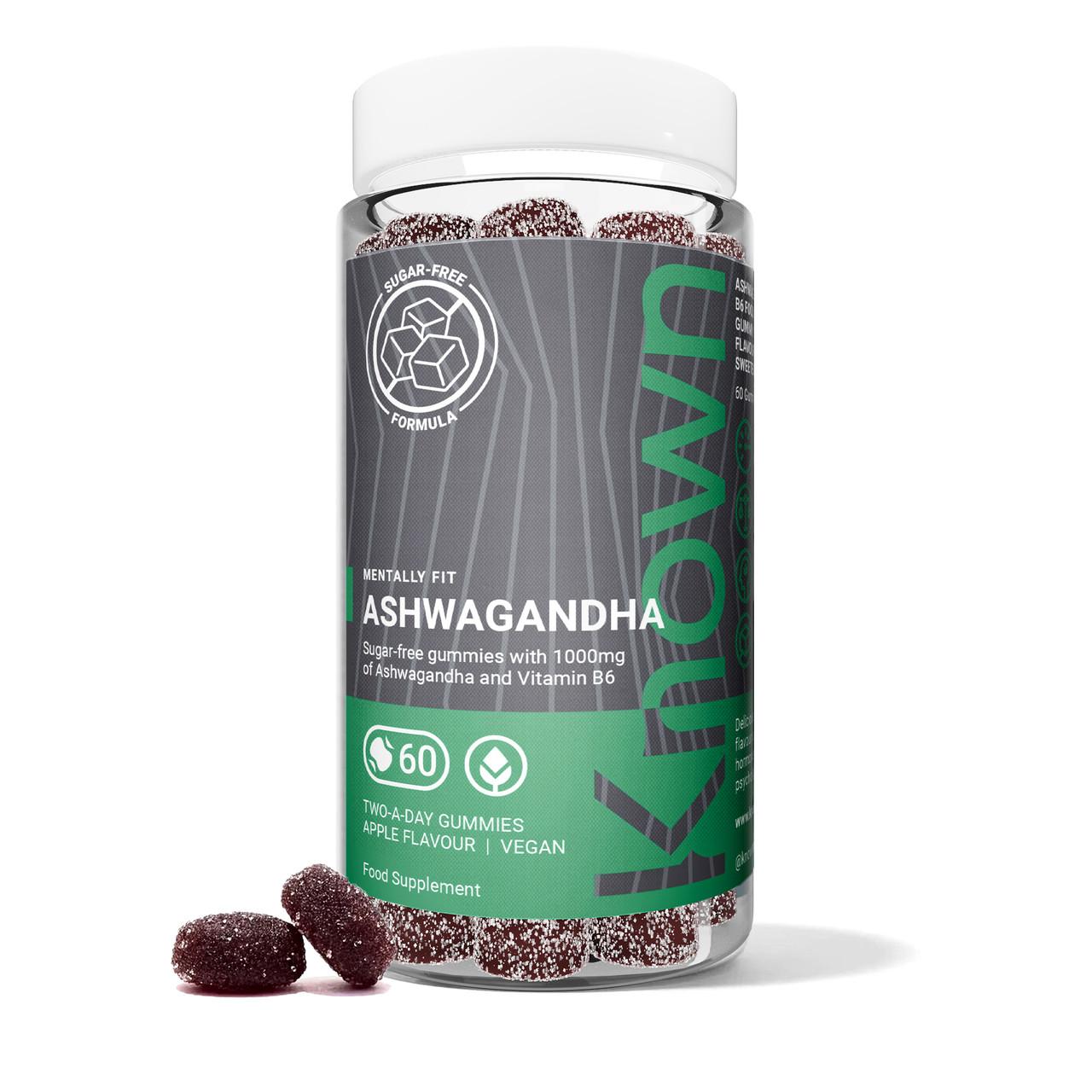 semaglutide and ashwagandha Known Nutrition Ashwagandha Sugar-Free 60 Gummies