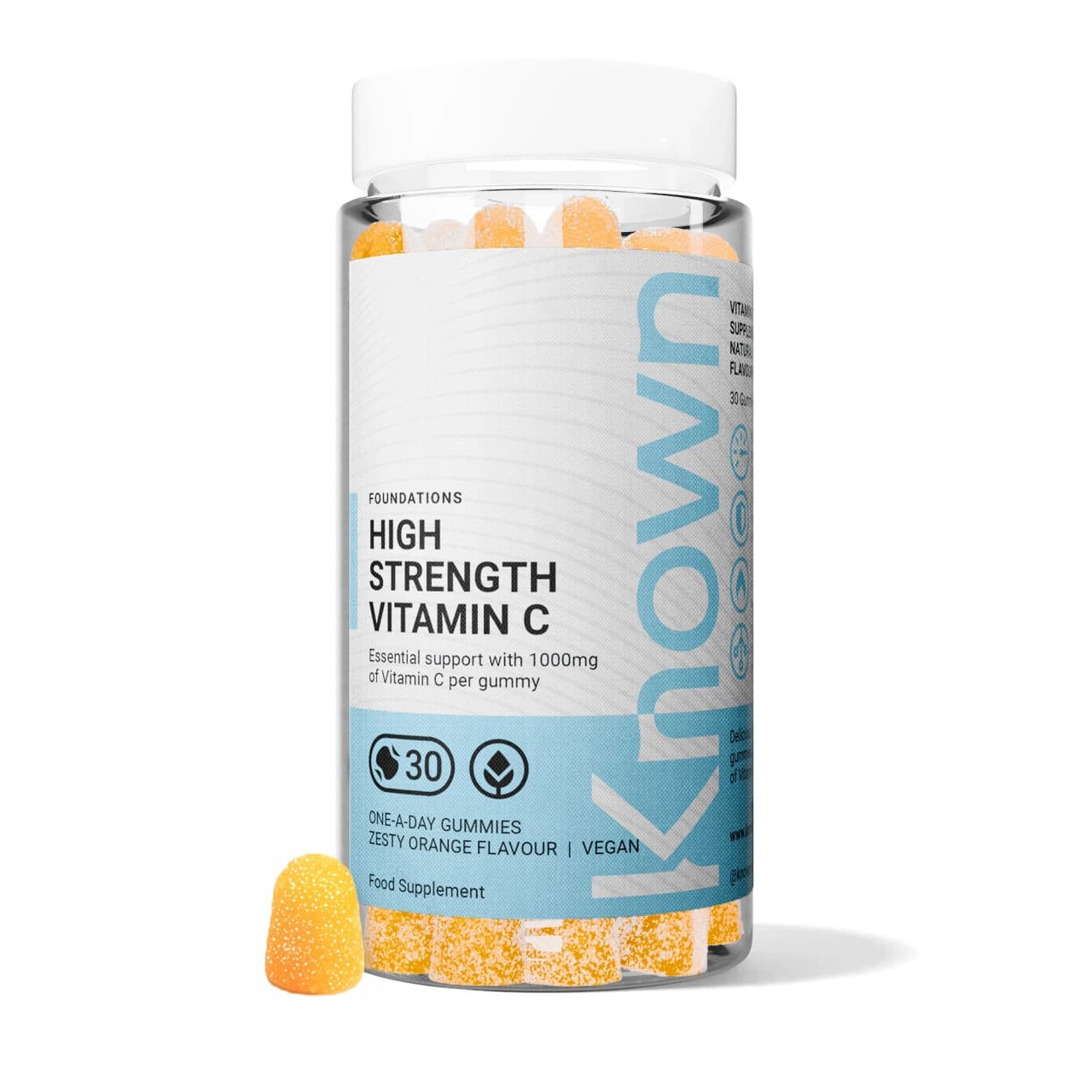 Known Nutrition High-Strength Vitamin C 30 Gummies Image 1