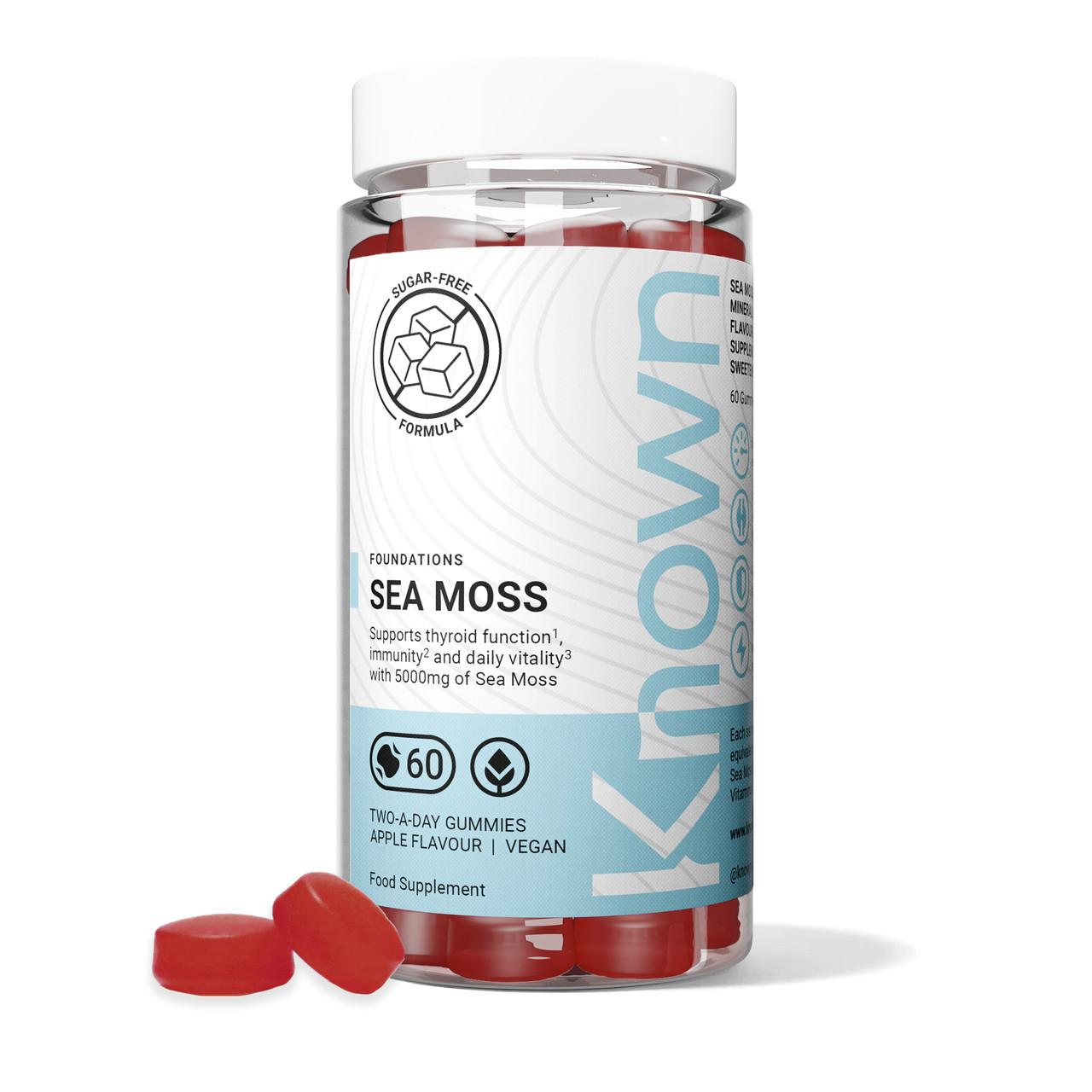 Known Nutrition Sea Moss 60 Gummies Image 1
