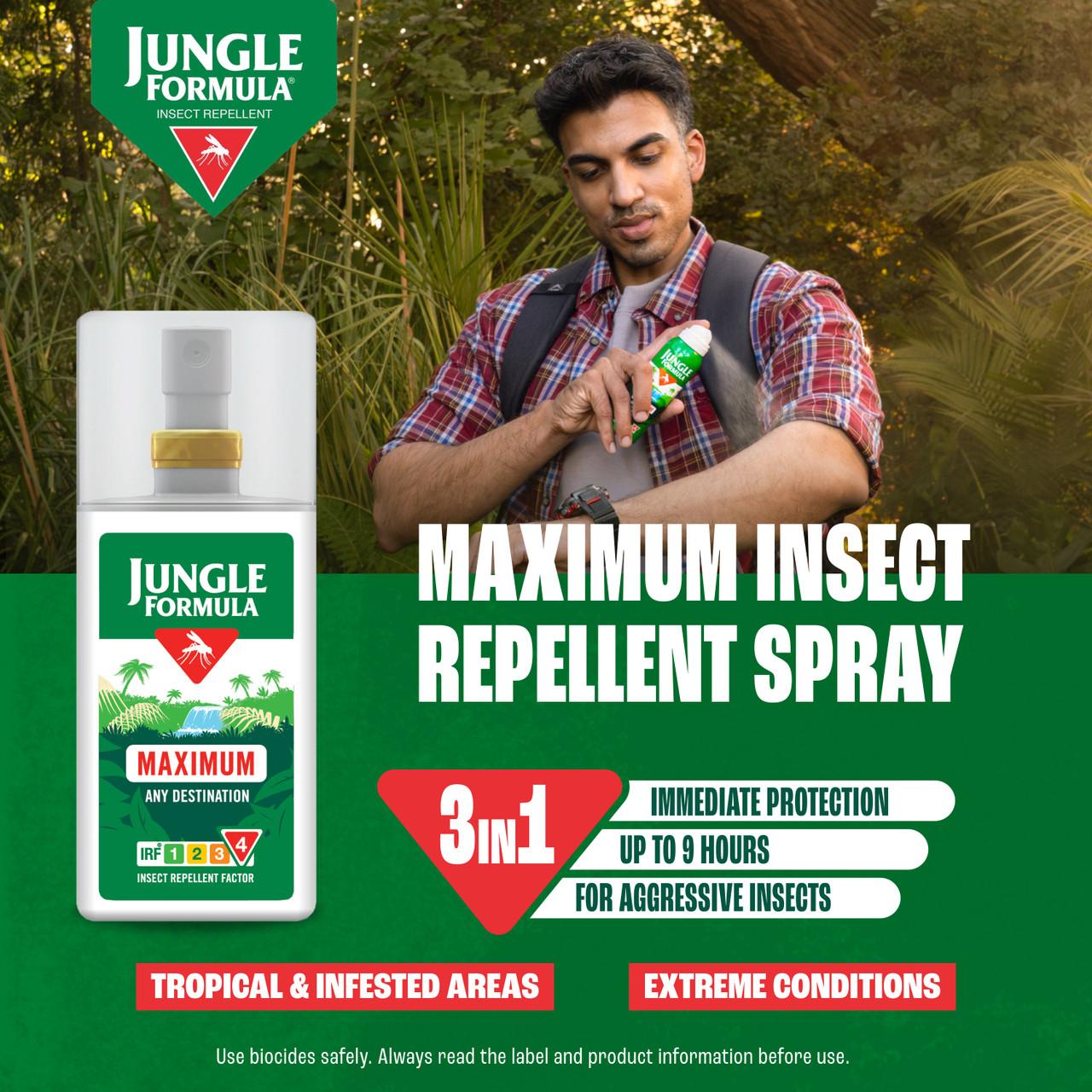 Jungle Formula Maximum Insect Repellent Pump Spray - 90ml Image https://cdn11.bigcommerce.com/s-g585yu857h/images/stencil/1280w/products/1628/27138/B00TRSVDUC.PT01__40981.1780491114.jpg1