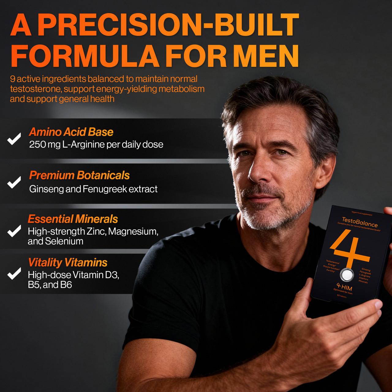 4 HIM TestoBalance With Zinc for Normal Testosterone Levels Men's Multivitamin 60 Tablets Image https://cdn11.bigcommerce.com/s-g585yu857h/images/stencil/1280w/products/16301/31766/166230D__85277.1784642334.jpg1
