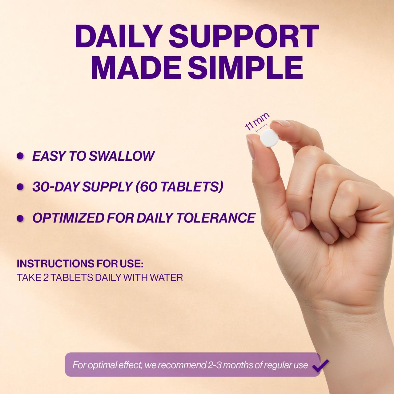4 HER Hormonal Balance Multivitamin & Botanical Blend for Women 60 Tablets Image https://cdn11.bigcommerce.com/s-g585yu857h/images/stencil/1280w/products/16302/31770/166231F__49584.1780311563.jpg1