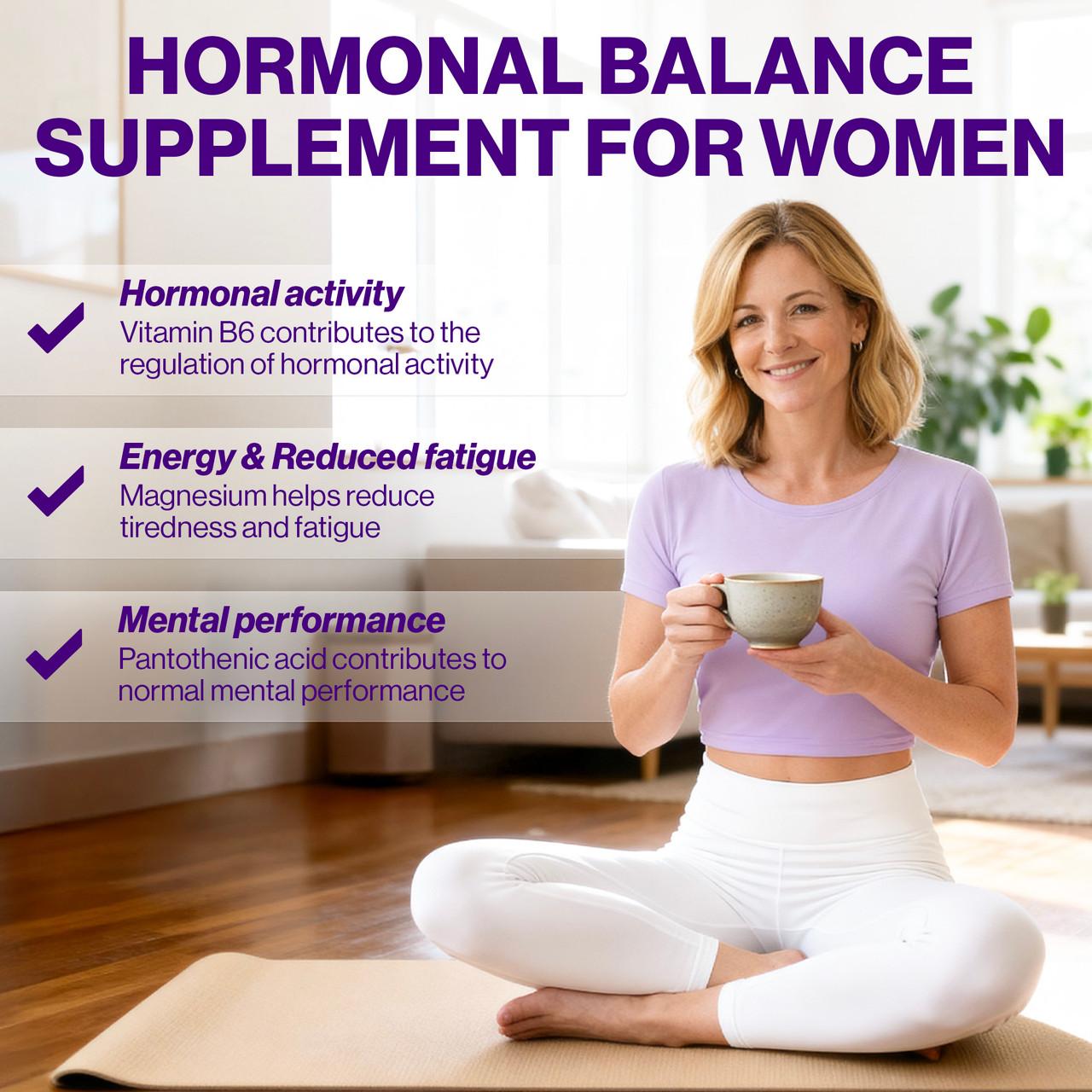 4 HER Hormonal Balance Multivitamin & Botanical Blend for Women 60 Tablets Image https://cdn11.bigcommerce.com/s-g585yu857h/images/stencil/1280w/products/16302/31771/166231E__42387.1780311563.jpg1