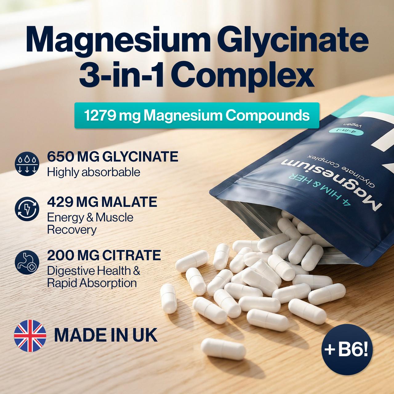 4 HIM & HER Magnesium Glycinate 3in1 Complex with Citrate & Malate 90 Capsules Image https://cdn11.bigcommerce.com/s-g585yu857h/images/stencil/1280w/products/16306/31815/166236G__25936.1780315340.jpg1